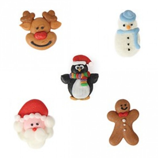 Culpitt Sugar Decs Christmas Friends x25