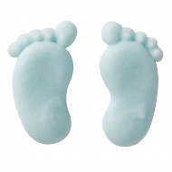 Sugar Baby Feet x12 Pairs Blue