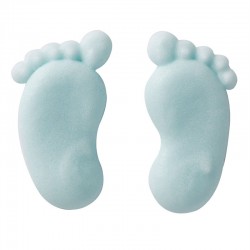 Sugar Baby Feet x12 Pairs Blue