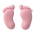 Sugar Baby Feet x10 Pairs Pink