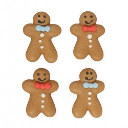 Sugar Decs Gingerbread Men x20