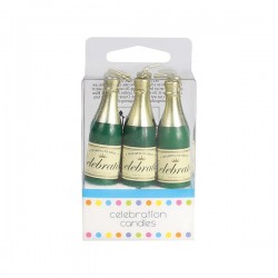Candles Champagne Bottle x6