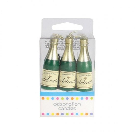 Culpitt Candles Champagne Bottle x6