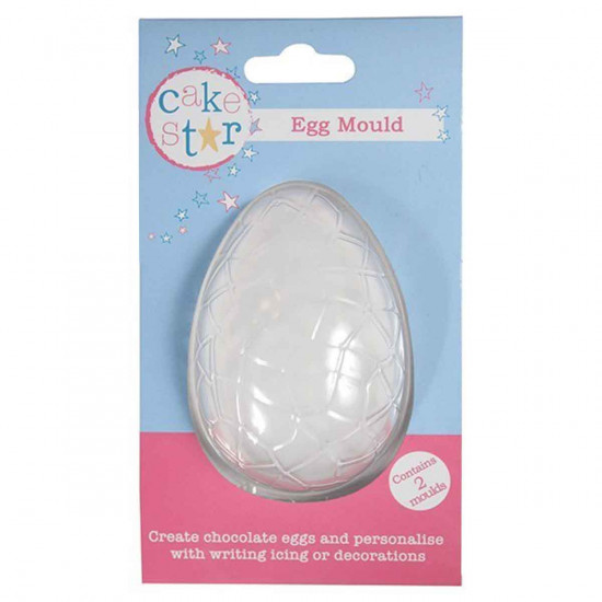 Cake Star Chocolate Mould Egg Small 87mm