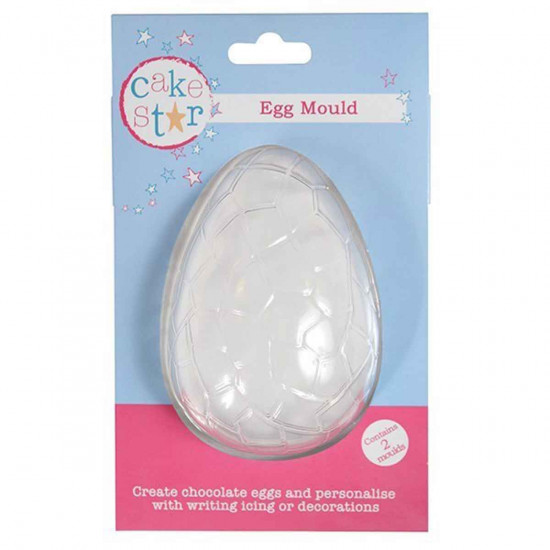 Cake Star Chocolate Mould Egg Medium 110mm