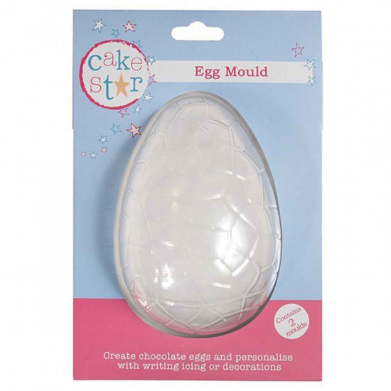 Cake Star Chocolate Mould Egg Large 140mm