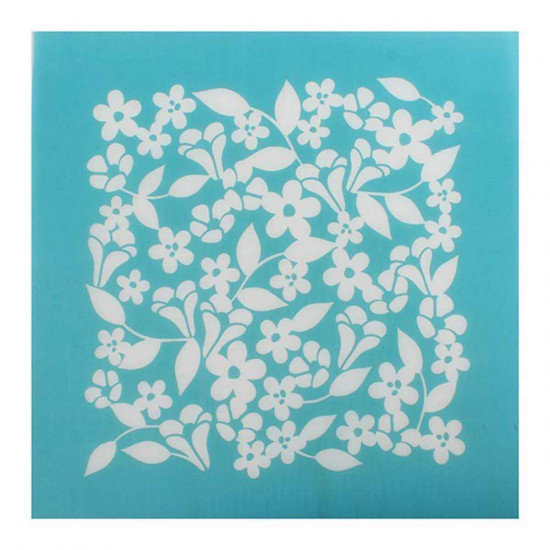 House of Cake Floral Stencil