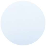 Masonite 4mm  Board Round 8" White