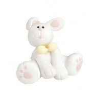 Claydough Bunny Rabbit in Bow Tie