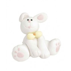 Claydough Bunny Rabbit in Bow Tie