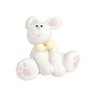 Claydough Bunny Rabbit in Bow Tie Claydough Bunny Rabbit in Bow Tie
