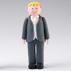 Claydough Groom Standing Blonde Claydough Groom Standing Blonde