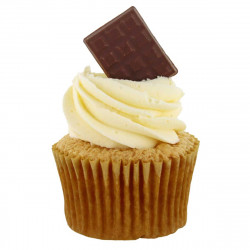 SweetMelts® Mini Bar Decorations x12 - Dark Chocolate Flavour