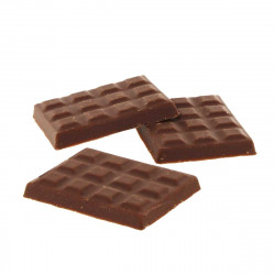 SweetMelts® Mini Bar Decorations x12 - Dark Chocolate Flavour