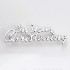 On Your Christening Motto Silver Script
