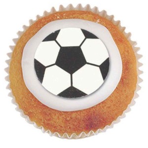 Sugar Football Toppers x25 Sugar Football Toppers x25