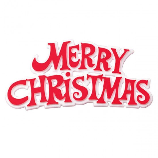 Culpitt Merry Christmas Motto Red