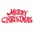 Merry Christmas Motto Red