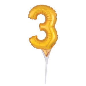 Cake Balloon 3 Gold WAS £2.55 Cake Balloon 3 Gold WAS £2.55