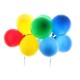 House of Cake Balloon Cloud Cake Topper Rainbow