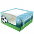 Football Cake Window Box 10"x10"x5"