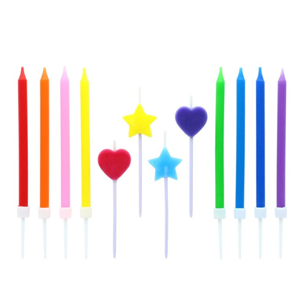 Culpitt Candle Set Rainbow 12pce Culpitt Candle Set Rainbow 12pce