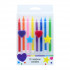 Candle Set Rainbow 12pce