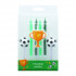 Candle Set Football 9pce