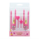 Candle Set Pink Fizz 10pce