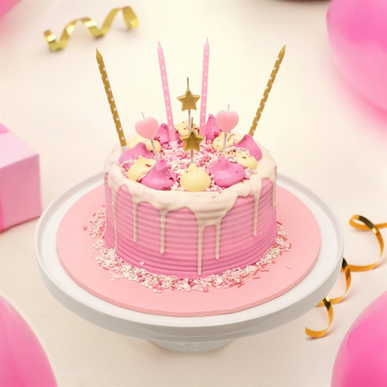 Candle Set Stars & Hearts 8pce