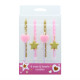 Candle Set Stars & Hearts 8pce