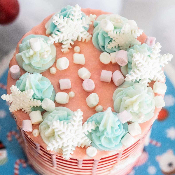 Bonzos Sugar Decs Snowflakes x10 Bonzos Sugar Decs Snowflakes x10