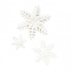 Sugar Decs Snowflakes x10