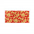 Christmas Yule Log Card 12"x5" Red Holly