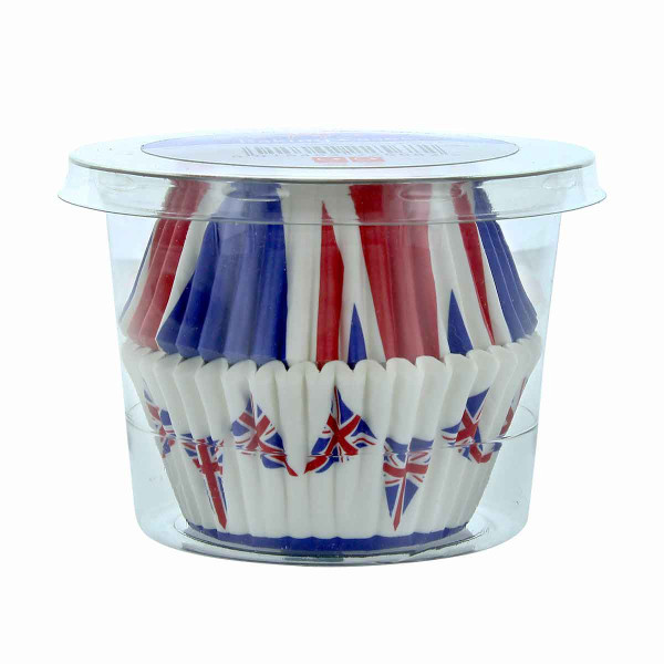Culpitt Union Jack Baking Cases x50 WAS £1.99 SPECIAL OFFER Culpitt Union Jack Baking Cases x50 WAS £1.99 SPECIAL OFFER