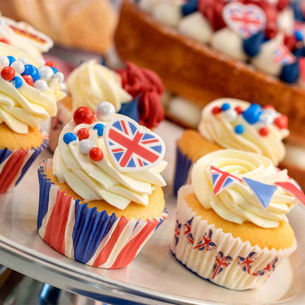 Culpitt Union Jack Baking Cases x50 WAS £1.99 SPECIAL OFFER Culpitt Union Jack Baking Cases x50 WAS £1.99 SPECIAL OFFER