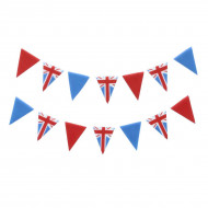 Team GB Union Jack Edible Bunting x28 WAS £1.99 BB 30/09/24