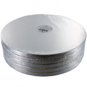 Drum Lightweight Round 10" Silver x5