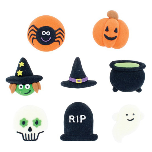 Sugar Decs Halloween Large Pipings x9 Sugar Decs Halloween Large Pipings x9