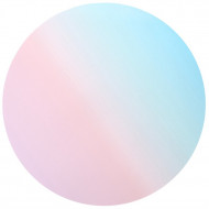Masonite 4mm Board Round 10" Pastel Ombre
