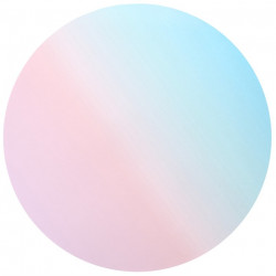 Masonite 4mm Board Round 10" Pastel Ombre