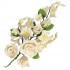 Rose Spray 241mm Ivory