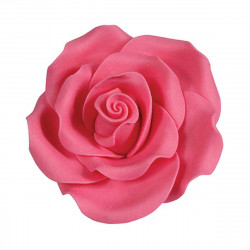 SugarSoft® Roses Bright Pink 50mm x10