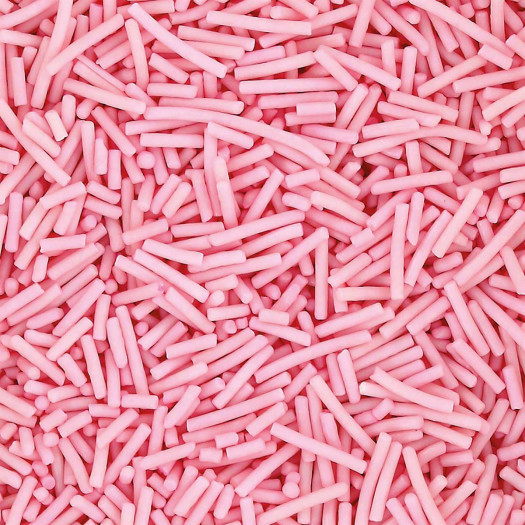 Bonzos Sugar Strands Baby Pink 50g Bonzos Sugar Strands Baby Pink 50g