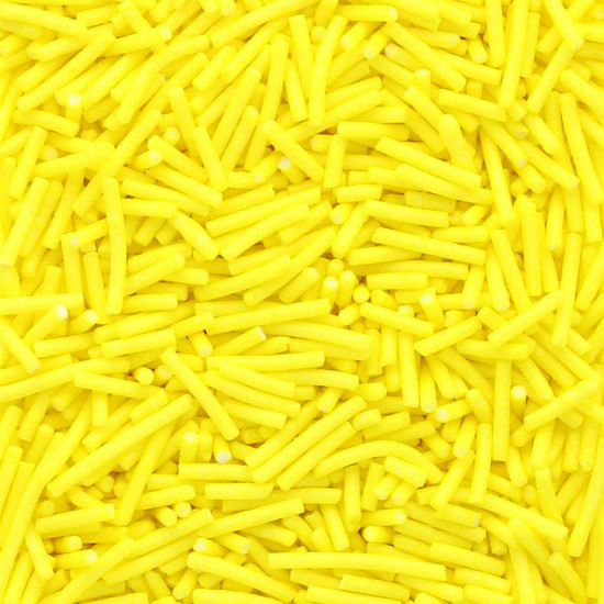 Bonzos Sugar Strands Yellow 50g