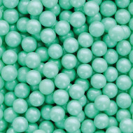 Sugar Pearls 7mm Turquoise 50g