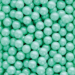 Sugar Pearls 7mm Turquoise 50g