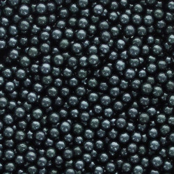Sugar Pearls 4mm Midnight Black 50g