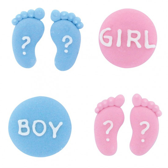 SugarDec Gender Reveal x12