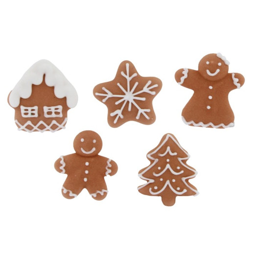Bonzos Sugar Gingerbread Village x20 Bonzos Sugar Gingerbread Village x20